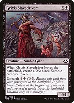 Grixis Slavedriver (MM3-074) - common - Foil