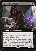 Opposition Agent (CMR-651) - rare: (Extended Art) - Foil