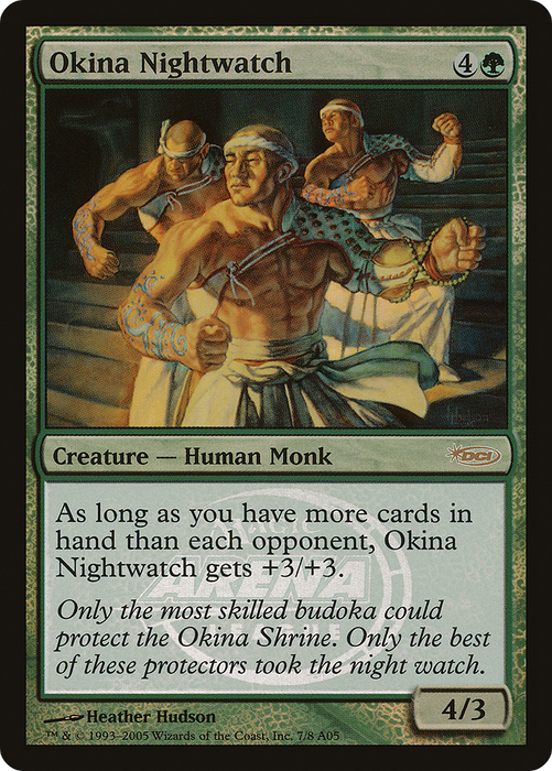 Okina Nightwatch (ARENA-007) - rare - Foil