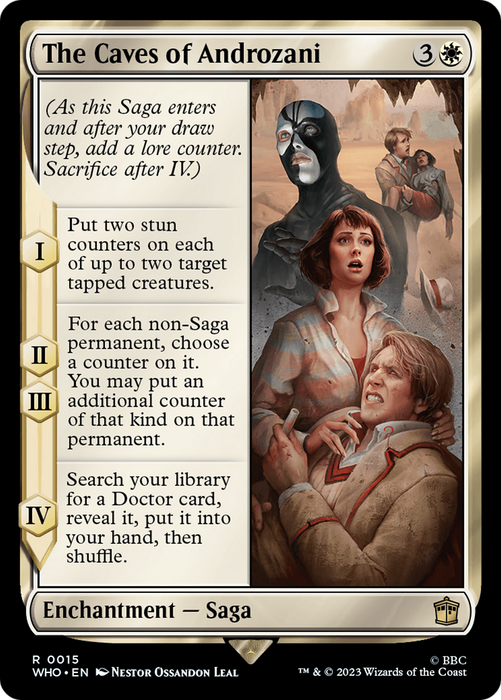 The Caves of Androzani (WHO-015) - rare - Foil