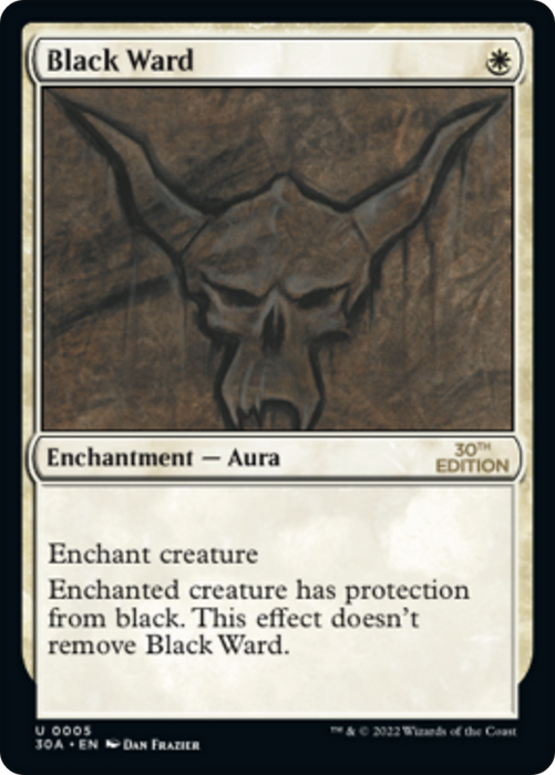 Black Ward (30A-005) - uncommon