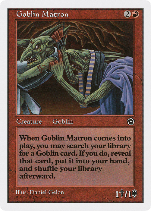 Goblin Matron (ATH-035) - uncommon