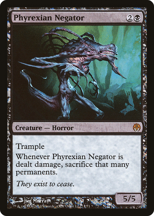 Phyrexian Negator (DDE-001) - mythic - Foil