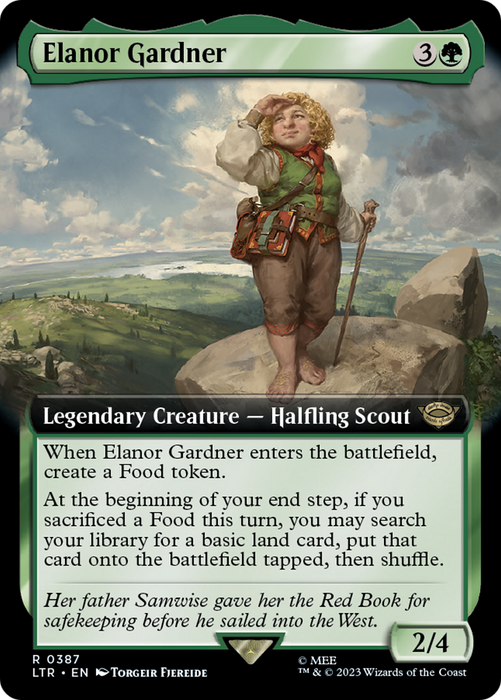 Elanor Gardner (LTR-387) - rare: (Extended Art)