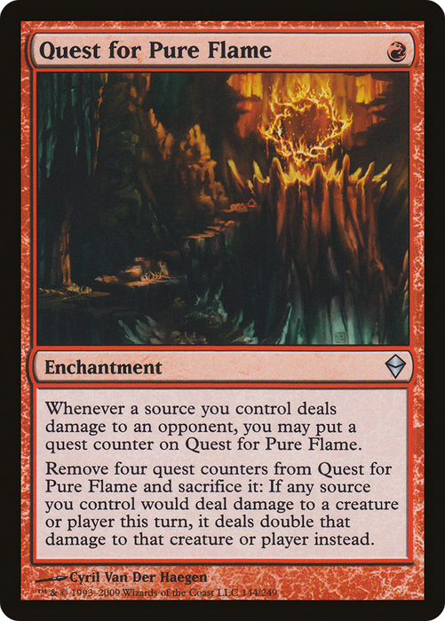 Quest for Pure Flame (ZEN-144) - uncommon - Foil