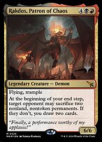 Rakdos, Patron of Chaos (PPMKM-224P) - mythic - Foil