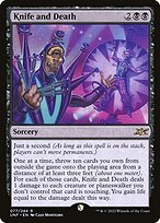 Knife and Death (UNF-077) - rare