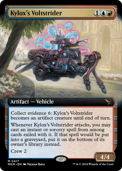 Kylox's Voltstrider (MKM-417) - mythic: (Extended Art)