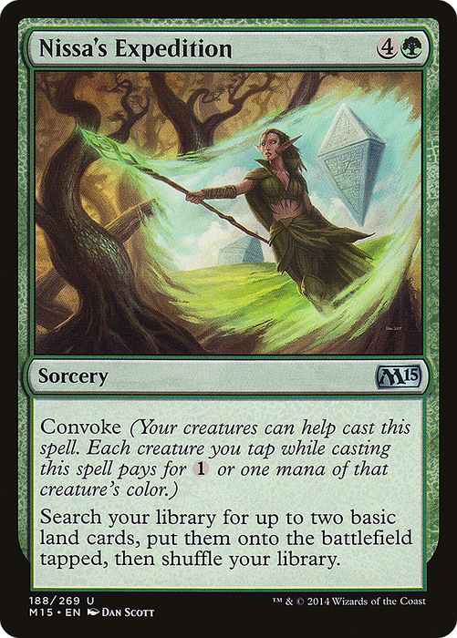 Nissa's Expedition (M15-188) - uncommon