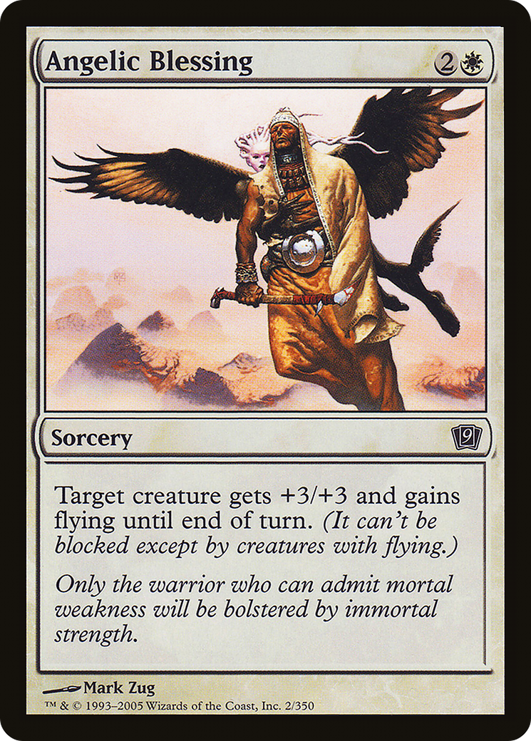 Angelic Blessing (9ED-02★) - common - Foil