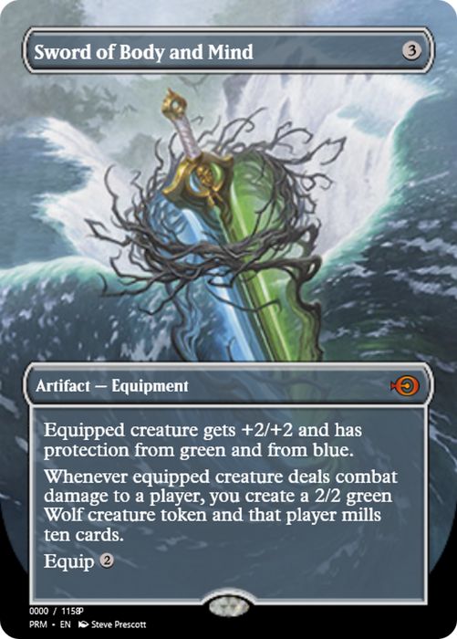 Sword of Body and Mind (PRM-82850) - mythic - Foil
