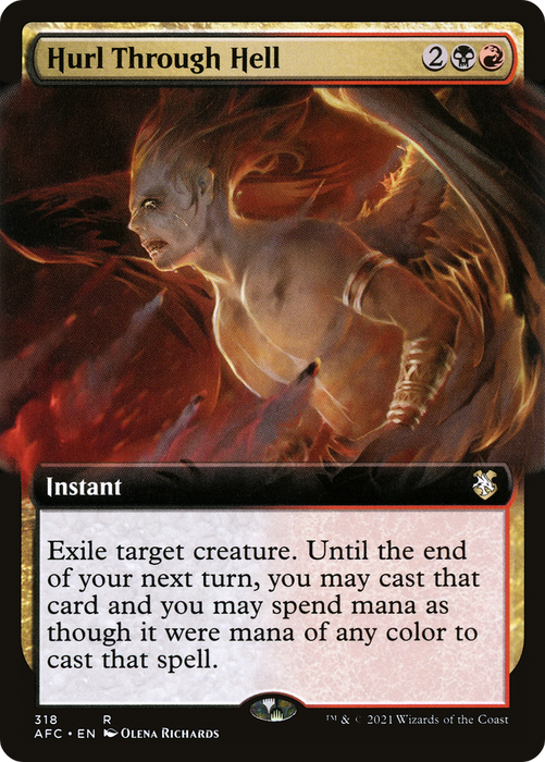 Hurl Through Hell (AFC-318) - rare: (Extended Art)