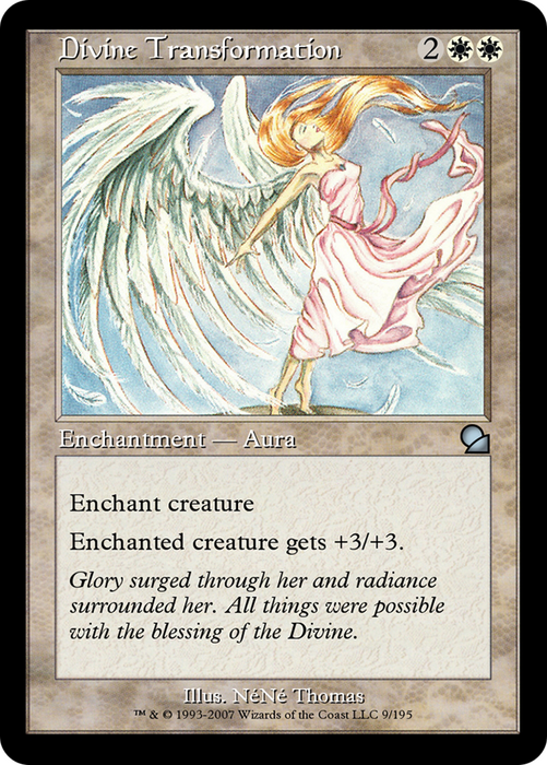 Divine Transformation (ME1-009) - uncommon - Foil