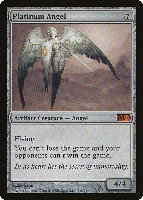 Platinum Angel (M10-218) - mythic - Foil