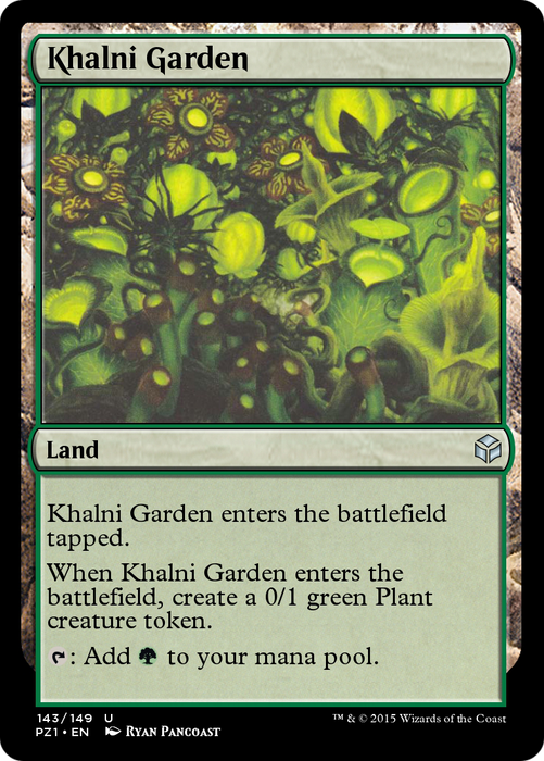 Khalni Garden (PZ1-143) - uncommon - Foil