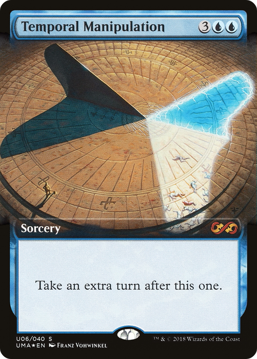 Temporal Manipulation (UMA:BT-0U6) - mythic: (Extended Art) - Foil