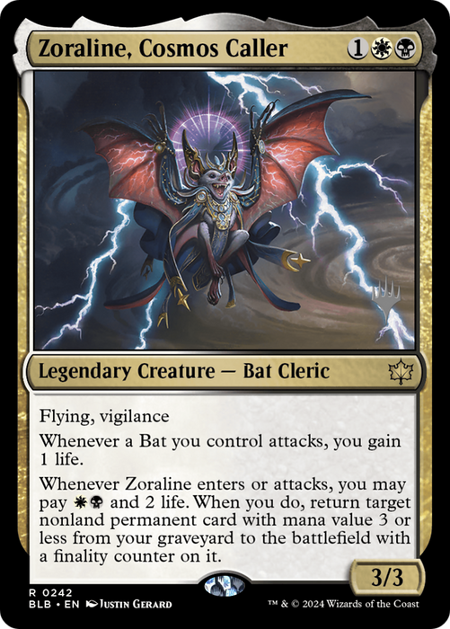 Zoraline, Cosmos Caller (PPBLB-242P) - rare - Foil