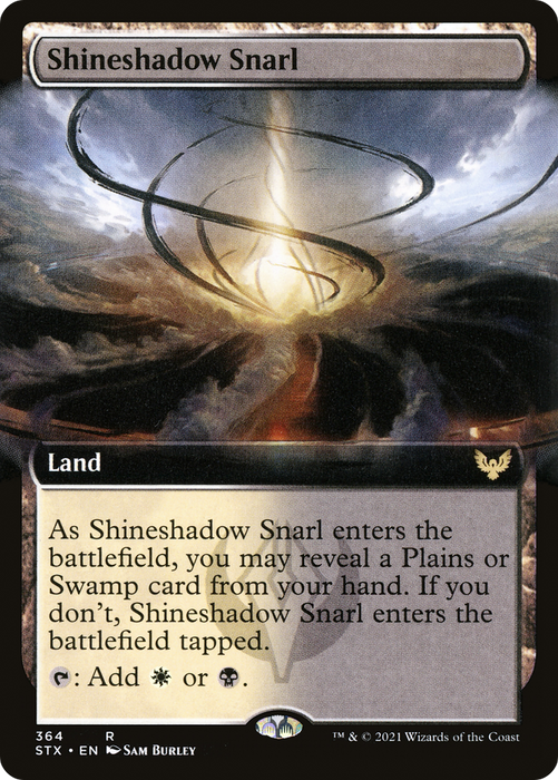 Shineshadow Snarl (STX-364) - rare: (Extended Art)