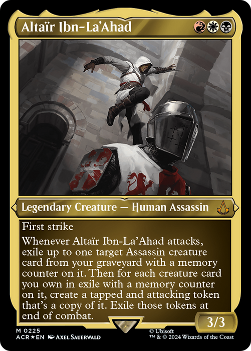 Altaïr Ibn-La'Ahad (ACR-225) - mythic - Etched Foil