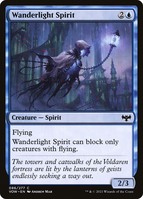 Wanderlight Spirit (VOW-086) - common - Foil