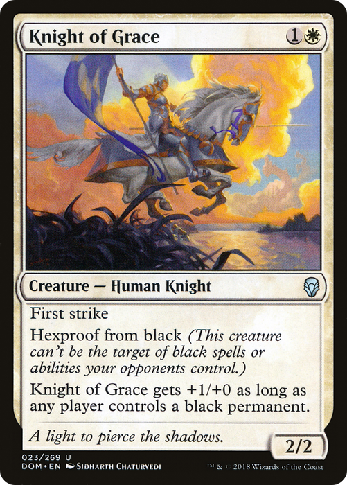 Knight of Grace (DOM-023) - uncommon