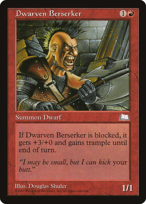 Dwarven Berserker (WTH-097) - common