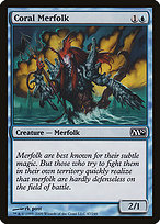 Coral Merfolk (M10-047) - common