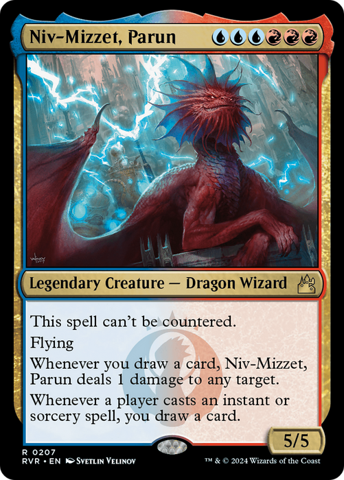 Niv-Mizzet, Parun (RVR-207) - rare - Foil