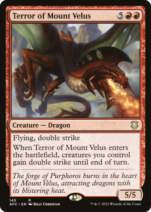 Terror of Mount Velus (AFC-145) - rare