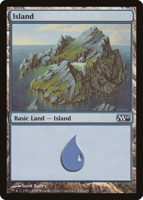 Island (M10-236) - common - Foil