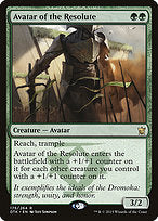 Avatar of the Resolute (DTK-175) - rare - Foil