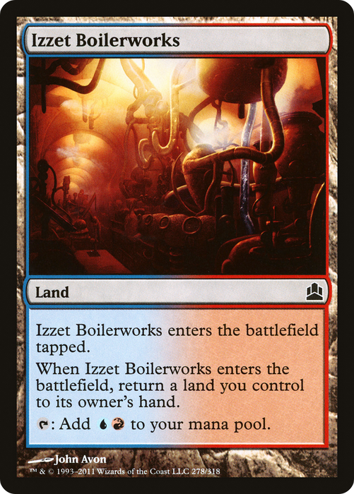 Izzet Boilerworks (CMD-278) - common