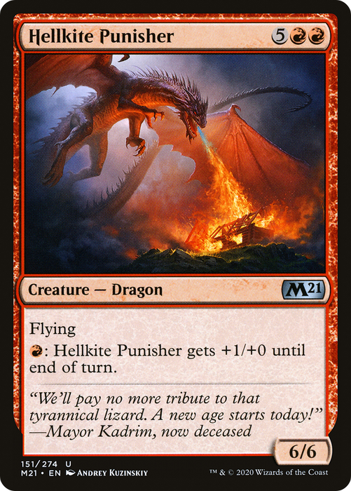 Hellkite Punisher (M21-151) - uncommon - Foil