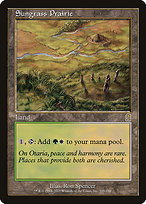 Sungrass Prairie (ODY-328) - rare - Foil