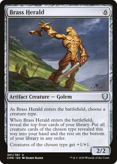 Brass Herald (CMR-301) - uncommon