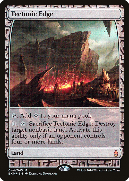 Tectonic Edge (EXP-044) - mythic - Foil