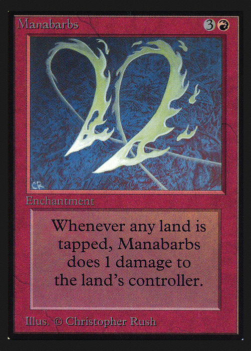 Manabarbs (IED-164) - rare