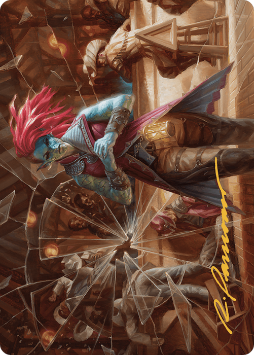 Obeka, Splitter of Seconds // Obeka, Splitter of Seconds (AOTJ-028) - common (Borderless) - Foil