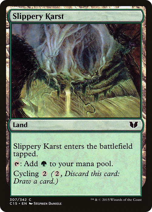 Slippery Karst (C15-307) - common