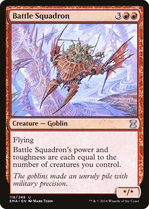 Battle Squadron (EMA-118) - uncommon - Foil