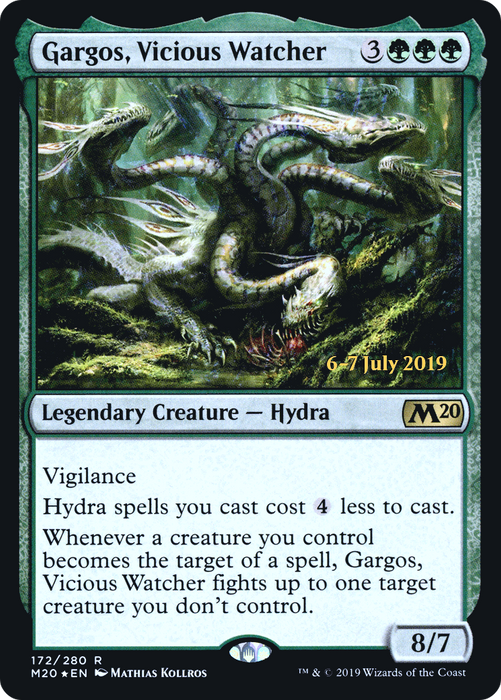 Gargos, Vicious Watcher (PRE-172S) - rare - Foil