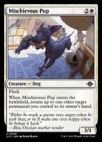 Mischievous Pup (LCI-025) - uncommon - Foil