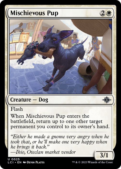 Mischievous Pup (LCI-025) - uncommon