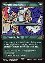 Akroma's Memorial (SPG-081) - mythic: (Showcase)