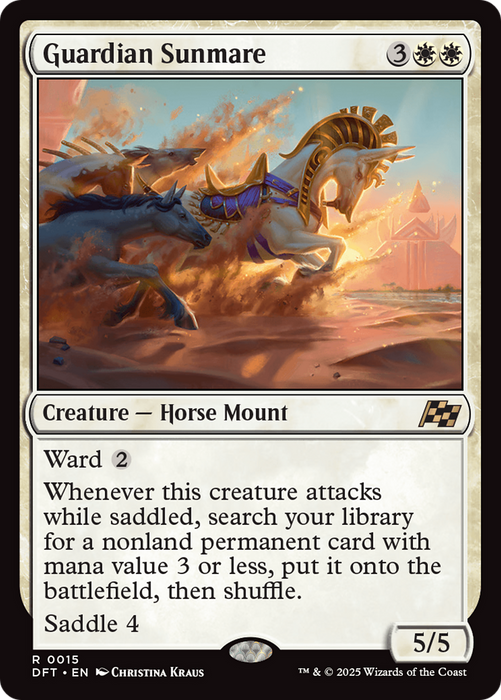 Guardian Sunmare (DFT-015) - rare - Foil