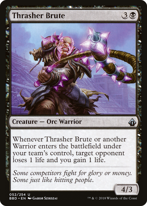Thrasher Brute (BBD-052) - uncommon