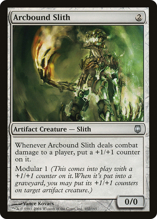 Arcbound Slith (DST-102) - uncommon - Foil