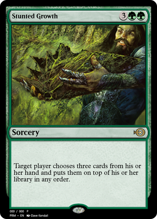 Stunted Growth (PRM-43642) - rare - Foil