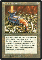 Serpent Generator (LEG-295) - rare