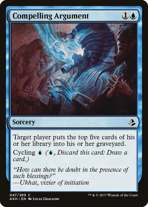 Compelling Argument (AKH-047) - common - Foil